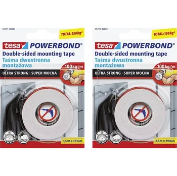 Lepicí páska Oboustranná lepicí páska Tesa 19 mm x 3 m