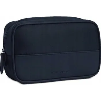 Kosmetická taška Kosmetická taštička Burberry Navy Blue Pouch Toiletry Makeup Cosmetic bag modrá