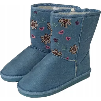 Dámské kozačky DÍVČÍ ZIMNÍ KOZAČKY ZATEPLENÉ, velikost 32