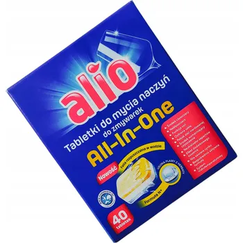 Přípravek do myčky Tablety do myčky v ochranné fólii, kapsle ALL IN ONE 7v1, 40 kusů ALIO