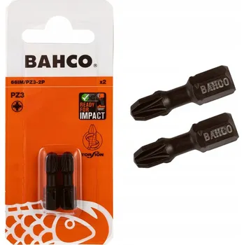 Bit BAHCO 66IM/PZ3-2P Rázový bit PZ3 x 25 mm 2 ks