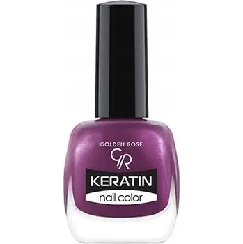 Lak na nehty Golden Rose dlouhotrvající lak na nehty s dokonalým krytím Keratin 145