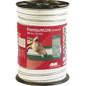 Ohradník 20 mm / 200 m stínící panelové pásy pro elektrický ohradník