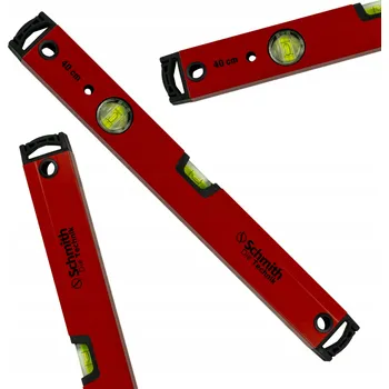 Vodováha Vodováha s gumovými koncovkami 40 cm - Schmith