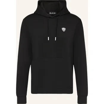 Pánská mikina ea7 Emporio Armani Hoddie, černá