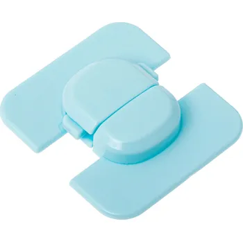 Dětská zábrana Rohový bezpečnostní zámek pro skříně Aga modrý