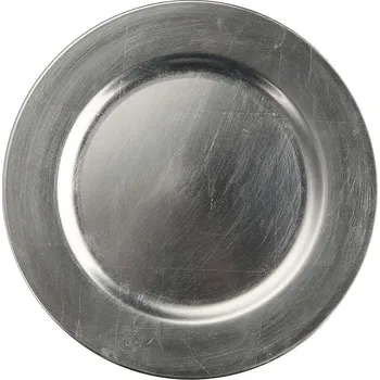 prostírání Prostírání pod talíř kulaté Altom Design stříbrné 33 cm