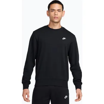Pánská mikina Pánská mikina Nike Club French Terry Crew black/white
