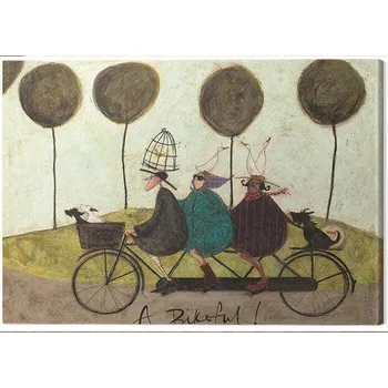 Obraz Obraz na plátně Sam Toft - A Bikeful!