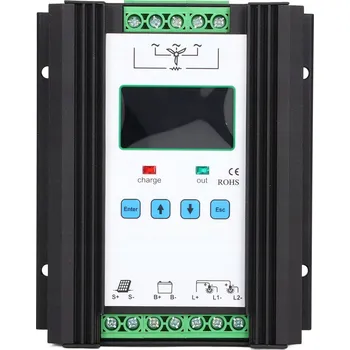 IP kamera Hybridní regulátor solárního a větrného napájení 600 W 12/24 V