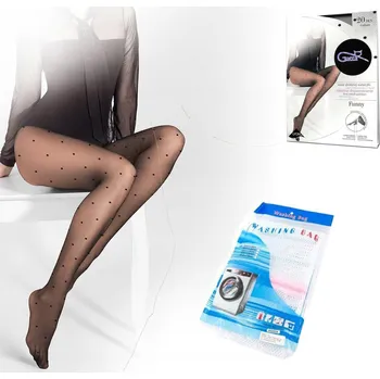 Podprsenka Kabaretky Punčocháče Gatta Funny 05 20den černé, velikost 3