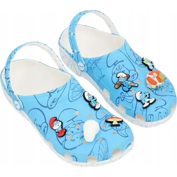 Dámská obuv Crocs Classic Smurfs Clog 210820-90H barevné nazouváky W9 M7 39-40 ŠMOULOVÉ