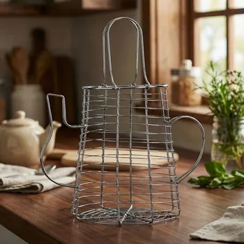 Kovový drátěný košík na ovoce 24,5 cm