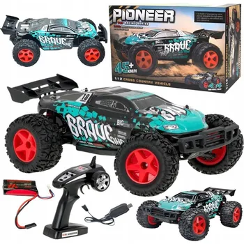 RC model auta Terénní auto na dálkové ovládání 4x4 Velké gumové pneumatiky ABS