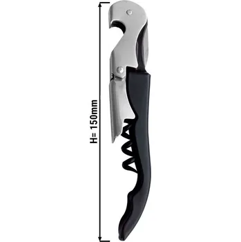 Kuchyňský nůž G.Gastro (6 Kusů) Číšnický nůž - Bar Professional - 12 cm - černý