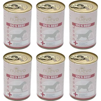 Krmivo pro psa NUEVO SENSITIVE Hovězí 100% 6x400g s hovězím masem