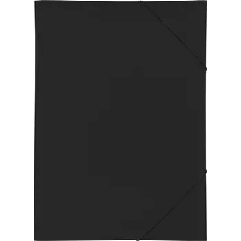 Plastová složka A3 s gumou černá Pagna Trend colours pp kancelářská