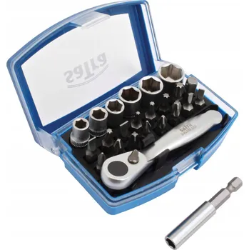 Bit S-R24BS SADA BITŮ A NÁSTRČNÝCH KLÍČŮ S RAČNOU 1/4"