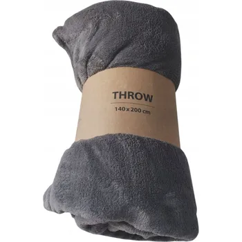 Prostěradlo Deka twojeokazje polar 140 cm x 200 cm šedá