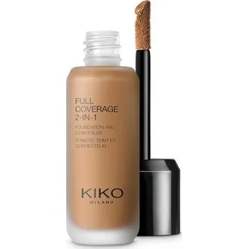 KIKO Milano - Full Coverage 2 v 1 Foundation & Concealer WB120, 2 v 1 make-up s korektorem, High