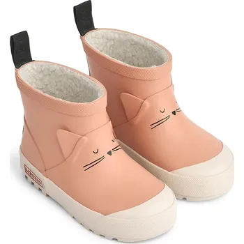 Dívčí holínky Dětské holínky Liewood Jesse Cat Thermo Rainboot LW20370.9BYA oranžová 24X, EUR 24