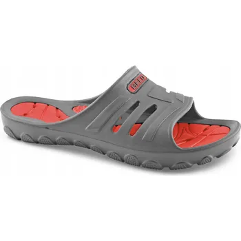 Pánské pantofle Pánské pantofle sportovní bazénové tvarované Beco Šedé 49