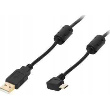Datový kabel Kabel Blow USB - microUSB typ B 1 m černý