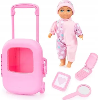 Panenka Panenka miminko 28 cm s příslušenstvím v kufříku 92805AC Bayer