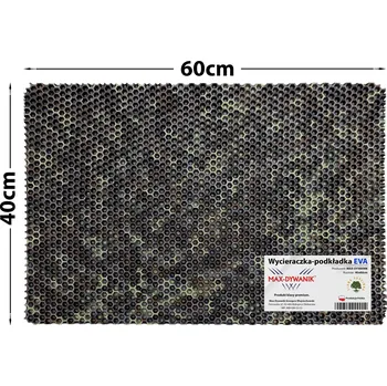 Rohožka podložka EVA MAX-DYWANIK odkapávač na boty 40x60 - Maskáčový lesní