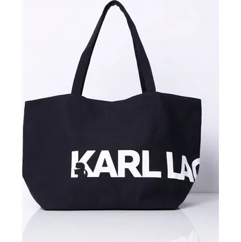 Kabelka Karl Lagerfeld kabelka látková černá