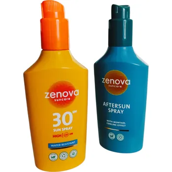 Přípravek na opalování OPALOVACÍ KRÉM SPF30 + PŘÍPRAVEK PO OPALOVÁNÍ VE SPREJI 200 ml SADA KRÉMŮ