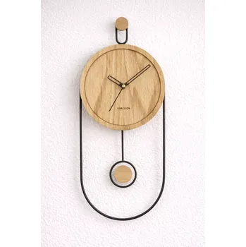 Hodiny Karlsson Designové kyvadlové nástěnné hodiny 5892WD, 46 cm