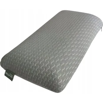 Polštář Termoelastický Polštář WELLPUR , ortopedický, zdravotní, šedý, 24x42x12