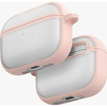 Příslušenství pro sluchátka Pouzdro na sluchátka UNIQ Veren pro Apple AirPods Pro 3 Růžové