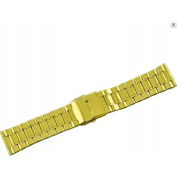 Náramek STANDARDNÍ NÁRAMEK MODEL 5 ZLATÝ 22MM DÁREK DALEKOHLED MATNÝ