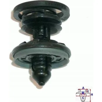 Ventilátor topení a klimatizace Vnitřní sponka čalounění Audi Volkswagen Škoda