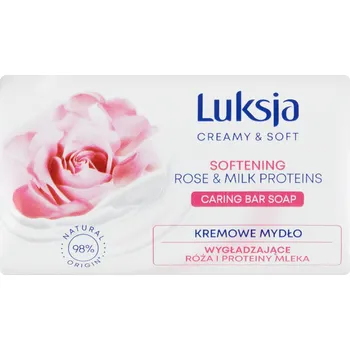 Mýdlo Luksja WORLD krémové mýdlo Růže a mléko 90g