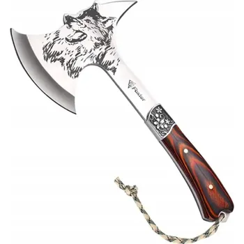 Sekera SEKERA NŮŽ SEKERA TOMAHAWK SEKERA WOLF POUZDRO 32 CM