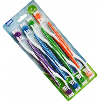 Péče o chrup Kusů 8 středně velkých zubních Kartáček