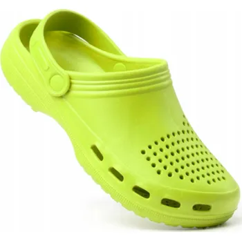 Dámská běžecká obuv Pěnové boty na pláž, k bazénu, sportovní FitClog DAN limetka vel. 40