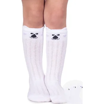 20-22 3-balení Ponožky PODKOLENKY ažurové MEDVÍDEK YO