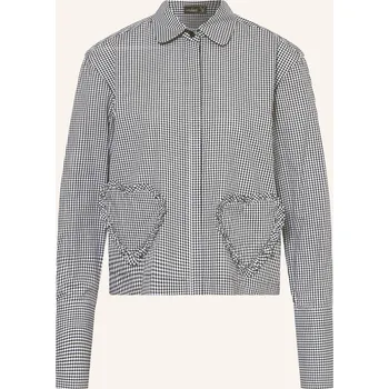 Dámská halenka Van Laack Dámská Košile Vl-Poncys-Pv, černá / bílá, 42