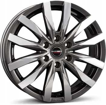 Alu kolo Hliníkový disk Borbet CW6 7.5" x 18" 6x139.7 ET 30
