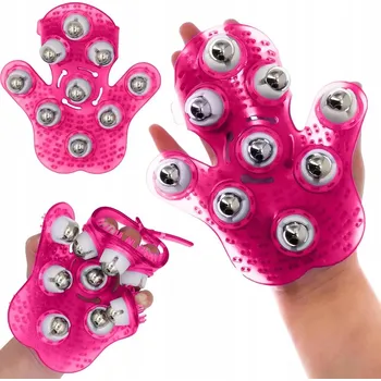 Masážní přístroj MASÁŽNÍ PŘÍSTROJ NA KRK KRKU RUČNÍ PRO MASÁŽ CELULITIDY MASÁŽ RUKAVICE