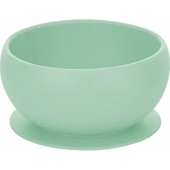 Dětská silikonová miska s přísavkou FreeON - zelená