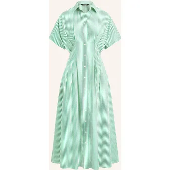 Dámské šaty Lauren Ralph Lauren Dámské Košilové Šaty, zelená / bílá, 36