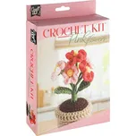 Grafix Sada na háčkování Růžové květiny