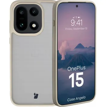Pouzdro na mobilní telefon Zadní Kryt Bizon pro OnePlus 15 béžová
