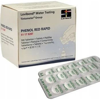 Bazénová chemie Tablety Phenol Red 10 kusů pro měření pH