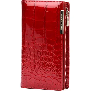 Peněženka Gregorio peněženka z pravé kůže červená Gregorio BC-124 - dámská